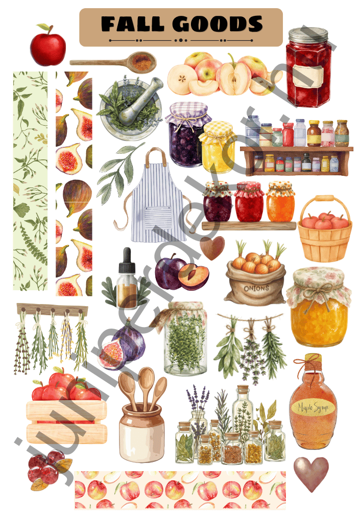 Fall goods matricaív A4