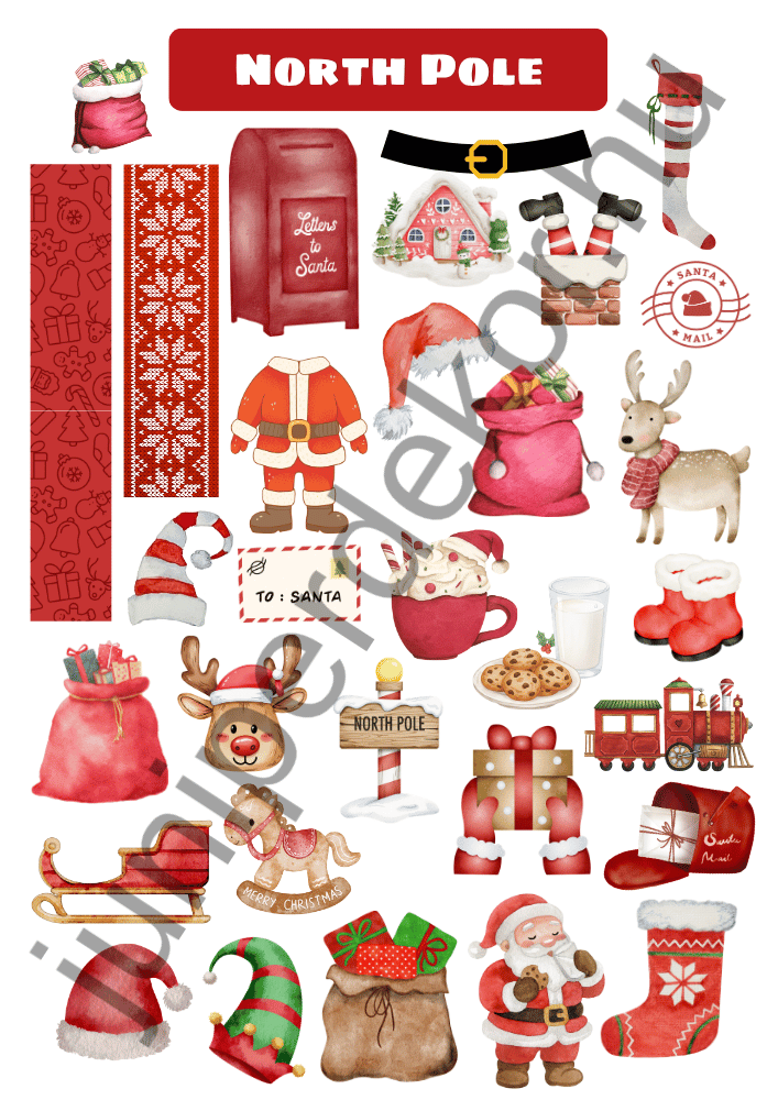 North Pole matricaív A4