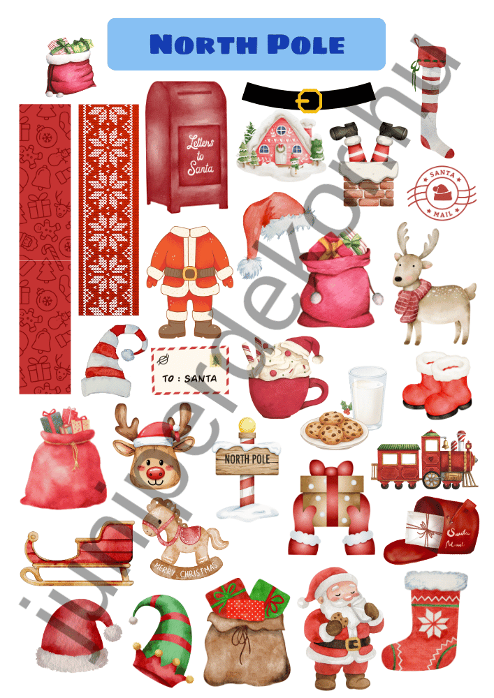 North Pole matricaív A4